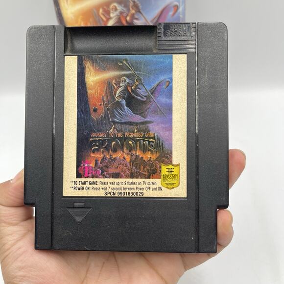 Exodus: Journey to the Promised Land - Retro Game Cases 🕹️ Exodus: Journey to The Promised Land (Nintendo) - With Box!